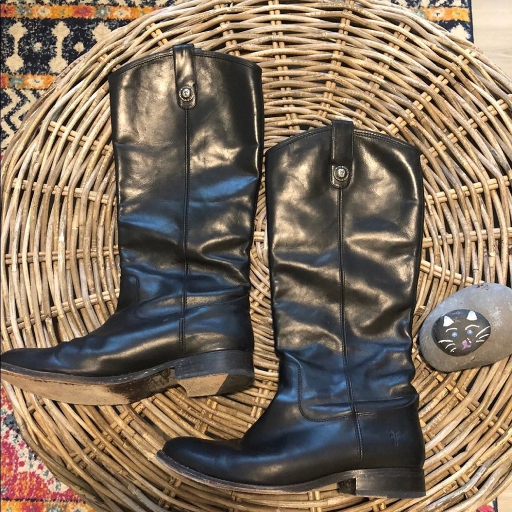 Melissa Frye Button Boots 9